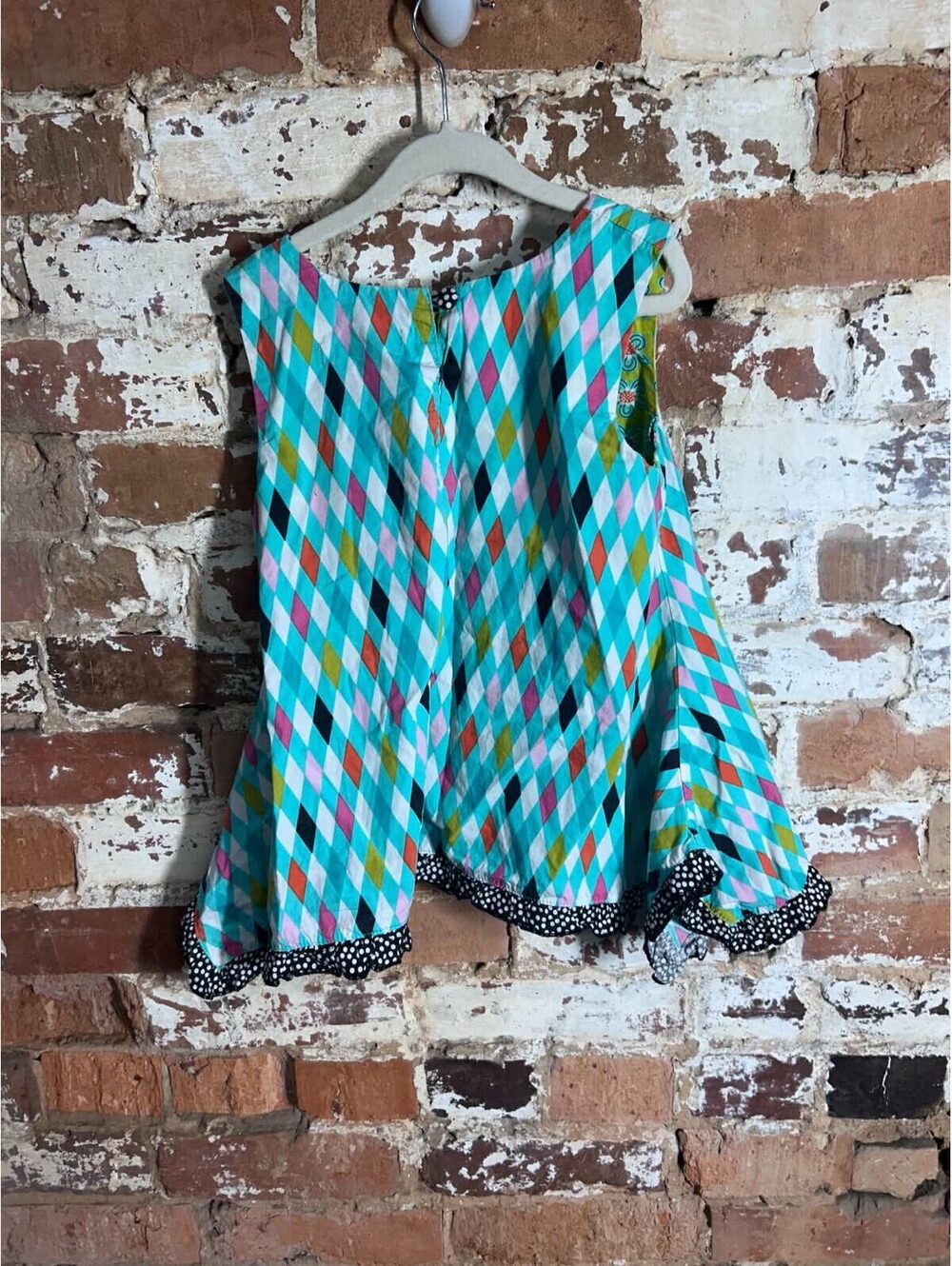 Jelly the Pug Girls Size 8 Cotton 2-Piece Outfit with Colorful Pattern